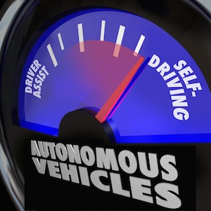 Autonomous Vehicles Self Driving Cars Gauge