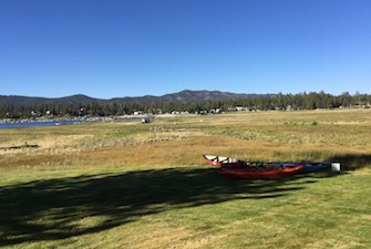 Big Bear Lake, CA. July 2015. This used to be under water. 