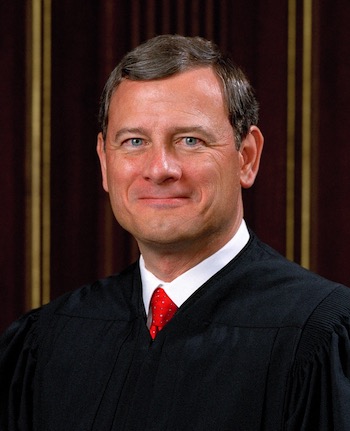 Chief Justice John Roberts, United States Supreme Court.