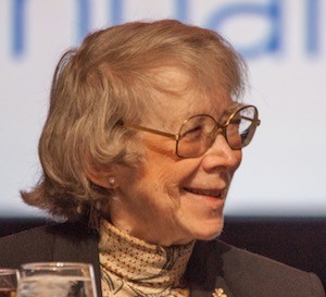 Judge Pauline Newman of the United States Court of Appeals for the Federal Circuit, October 2015 at the AIPLA annual meeting.