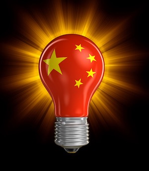 China lightbulb