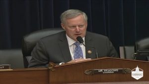 Rep. Mark Meadows, Chairman, Subcommittee on Government Operations