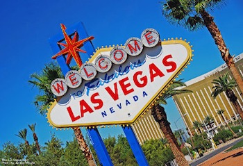 "Las Vegas: Welcome to Vegas Sign" by WriterGal39. Licensed under CC BY-ND 2.0.