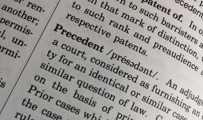 Precedent