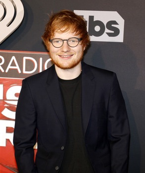 Ed Sheeran at the 2017 iHeartRadio Music Awards held at the Forum in Inglewood, USA on March 5, 2017.