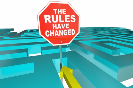 rules have changed maze - https://depositphotos.com/stock-photos/the-rules-have-changed-mze.html?filter=all&qview=136182666