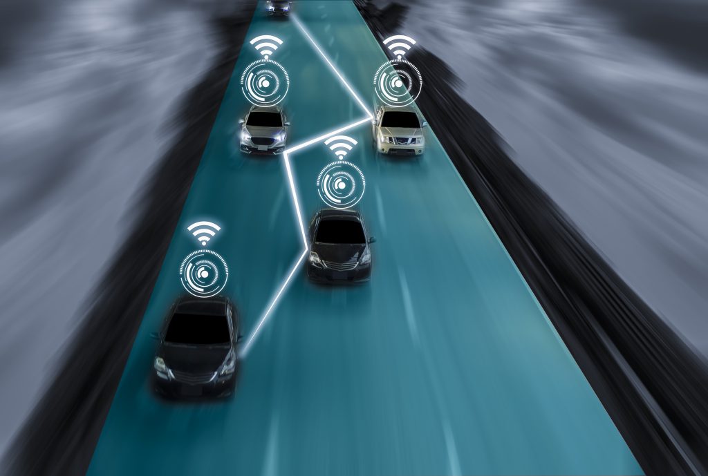 Searching for Answers to the Standard Essential Patent Problem self driving - https://depositphotos.com/228218772/stock-photo-futuristic-road-genius-intelligent-self.html
