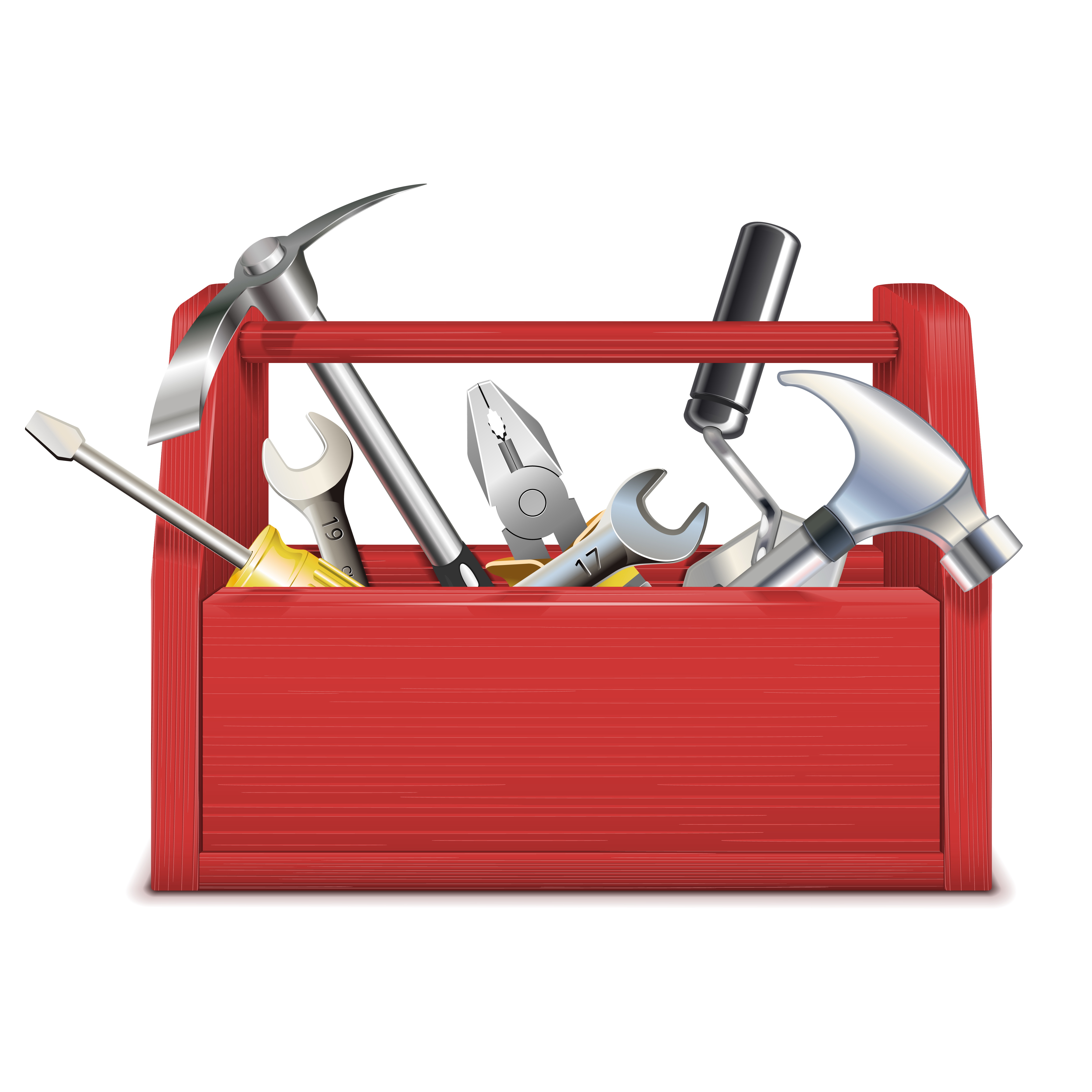Tools for startups - https://depositphotos.com/30399737/stock-illustration-vector-red-toolbox.html