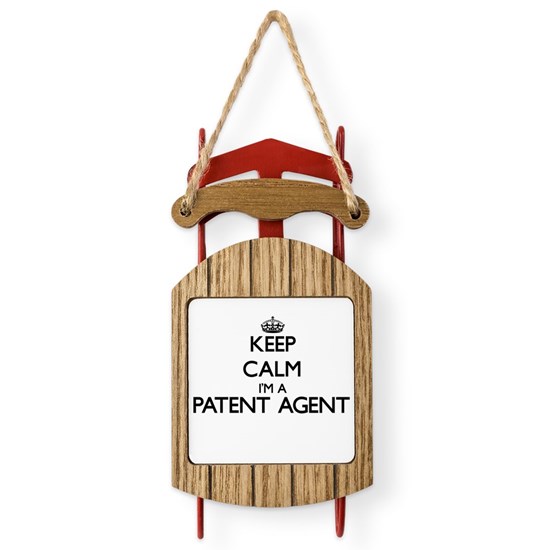 https://www.cafepress.com/+keep_calm_im_a_patent_agent_sled_ornament,498353421