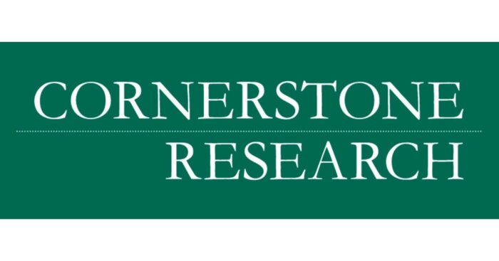 Sponsor logo - Cornerstone Research
