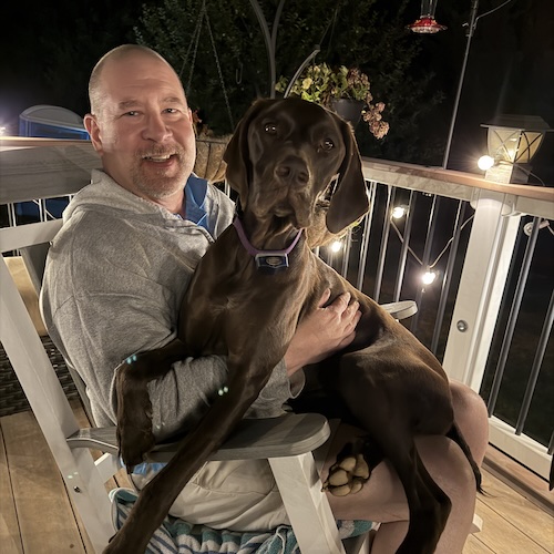 Countess Cocoa with Gene the IPWatchdog!
