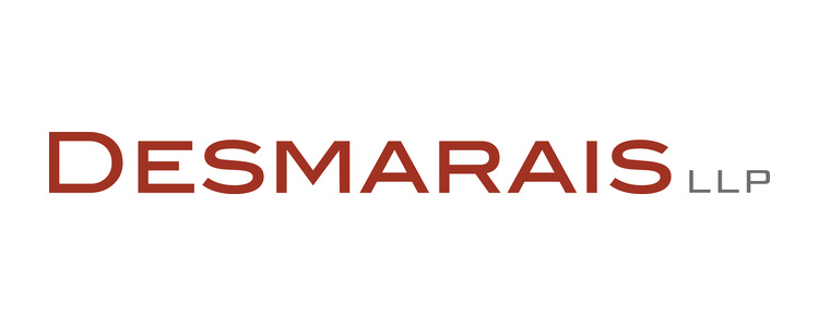 Sponsor logo - Desmarais LLP